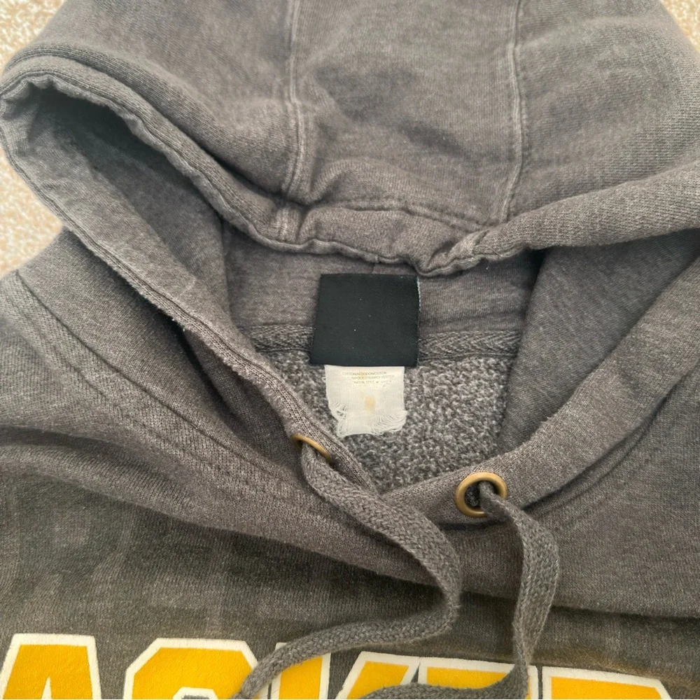 NFL Gray Green Bay Packers Hoodie, Comfy, Oversized - Picture 5 of 9